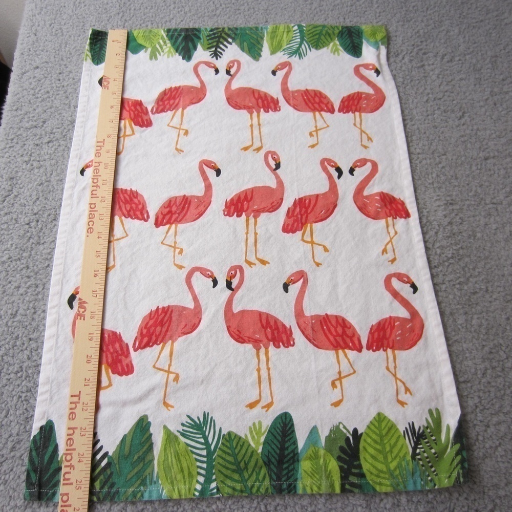 Kate spade Strut‎ YOur stuff Placemat Pink Flemingo print Napkins set of 4 party